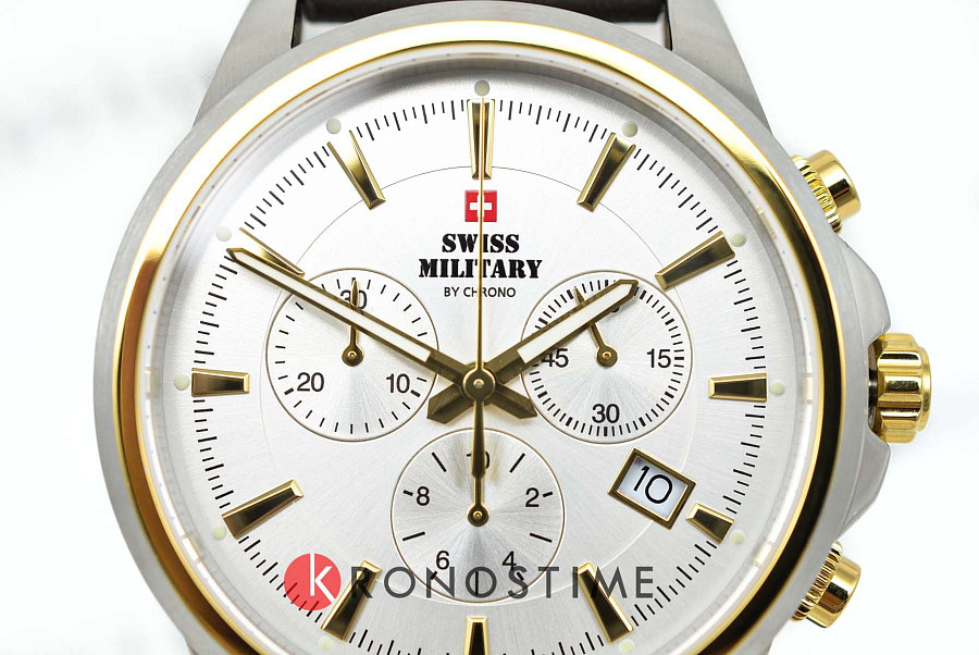 Часы Swiss Military by Chrono Sports Chronograph SM34107.15 — Швейцария, кварцевые