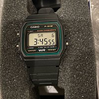 Фото покупателя: Японские часы Casio Collection F-91W-3