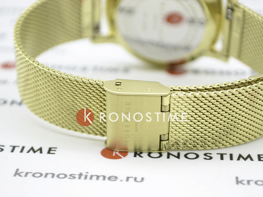 Часы Rosefield Pearl Edit RBGMG-R07 — черный, металл сталь