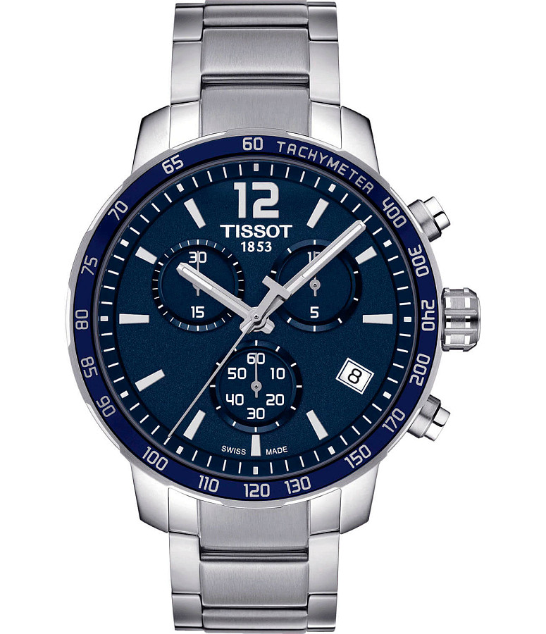 Часы Tissot T-Sport Quickster T095.417.11.047.00 — мужские, синий
