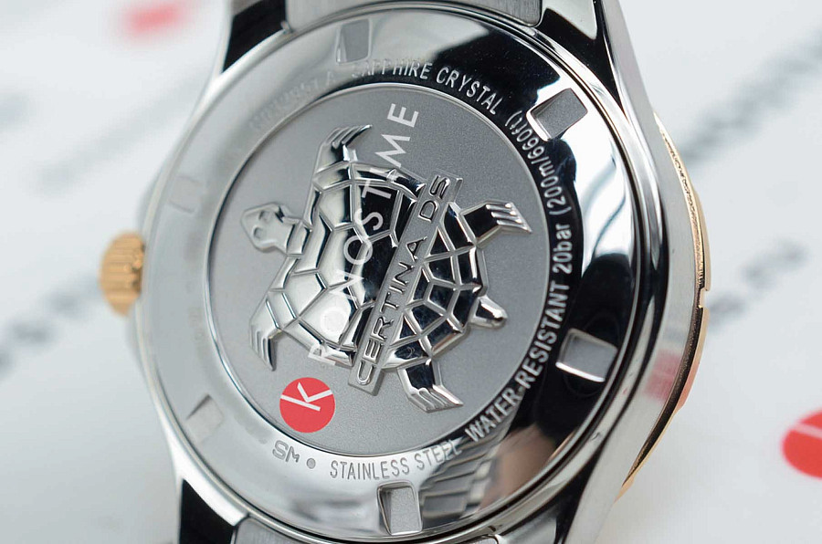 Часы Certina DS Action Lady C032.951.22.031.00 — женские, нержавеющая сталь с pvd-покрытием