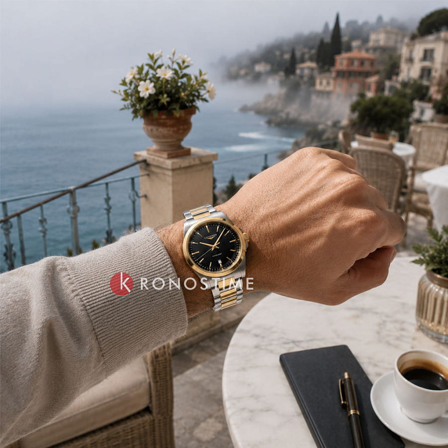 Часы Longines Conquest 41 mm L3.860.3.52.7 — Швейцария, кварцевые
