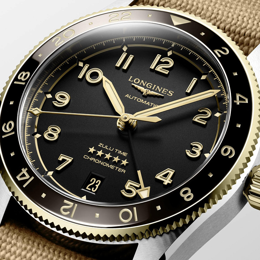 Часы Longines Spirit L3.802.5.53.9 — механические, сталь