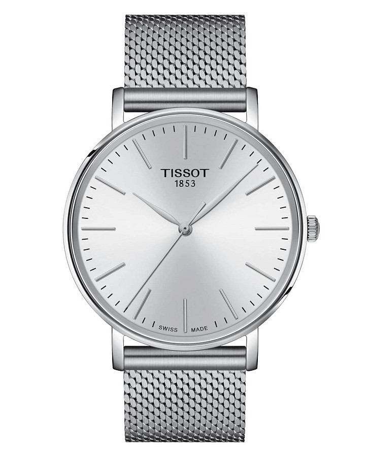 Часы Tissot Everytime Gent T143.410.11.011.00 — мужские, серебристый