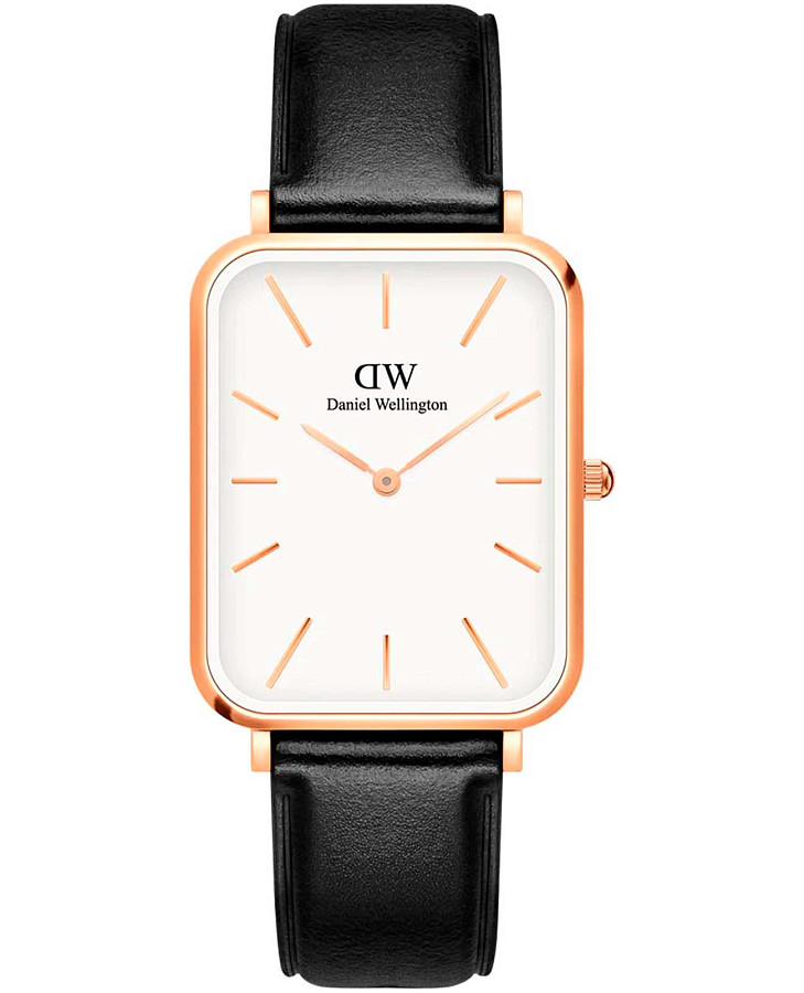 Часы Daniel Wellington Quadro Pressed Sheffeld DW00100450 — женские, белый