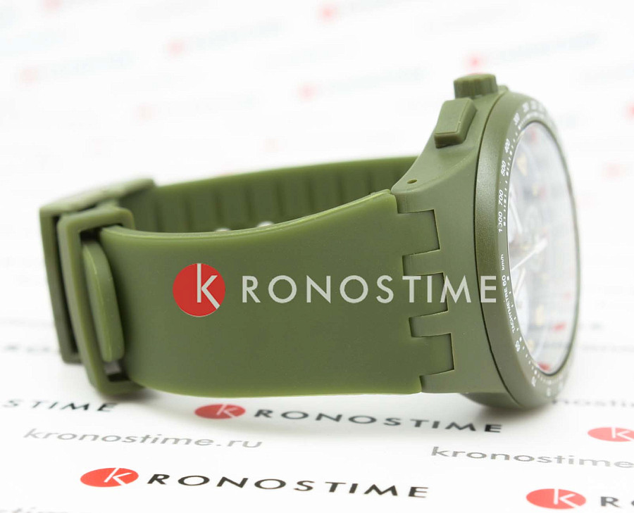 Часы Swatch Chrono 42 Standard SUSG406 — силикон, мужские