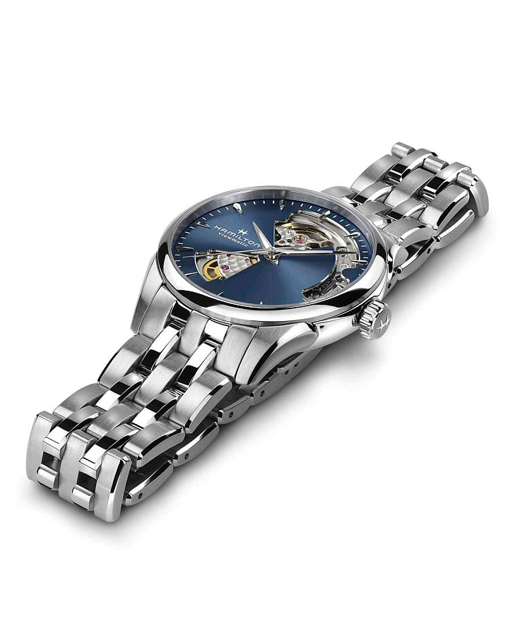 Часы Hamilton Jazzmaster Open Heart Auto H32215141 — механические, сталь