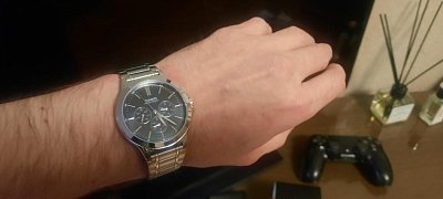 Фото покупателя: Японские наручные часы Casio Collection MTP-V300D-1AUDF (MTP-V300D-1A)