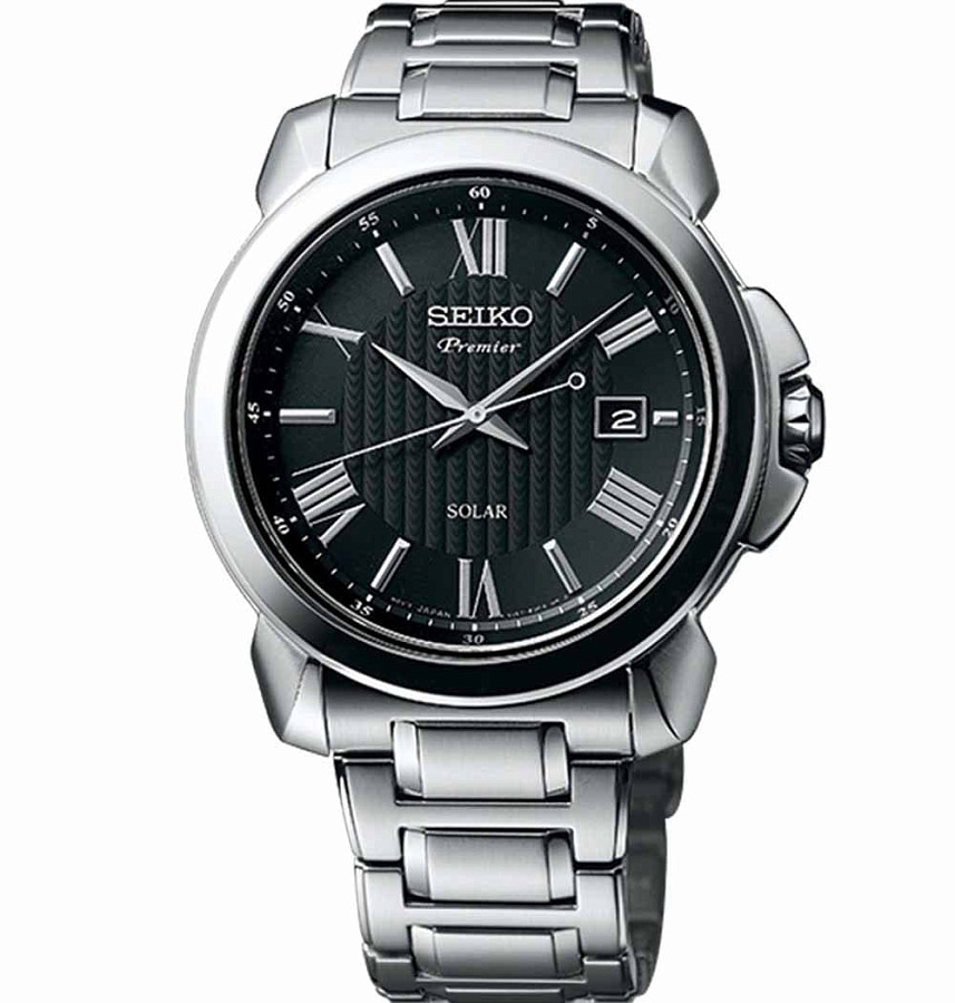 Часы Seiko SNE455P1 — мужские, черный