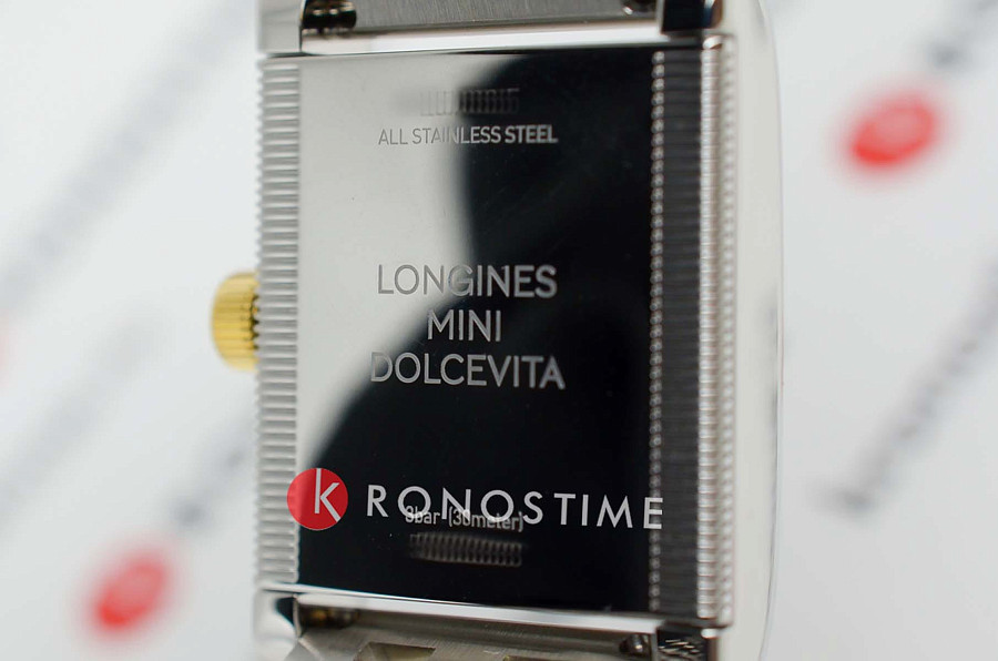 Часы Longines Mini DolceVita L5.200.5.70.7 — женские, 18-каратное желтое золото