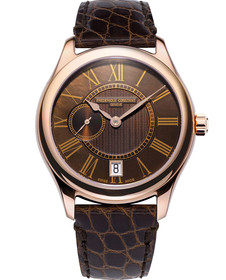 Часы Frederique Constant Ladies Automatic Small Seconds FC-318MPC3B4 — женские, коричневый