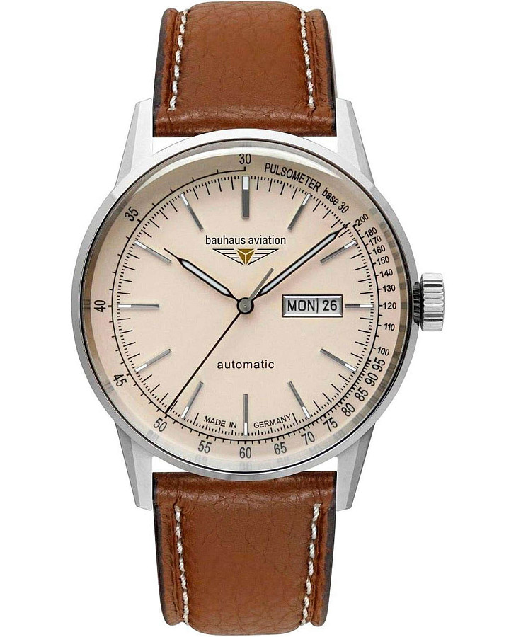 Часы Bauhaus Aviation 23665 — мужские, белый