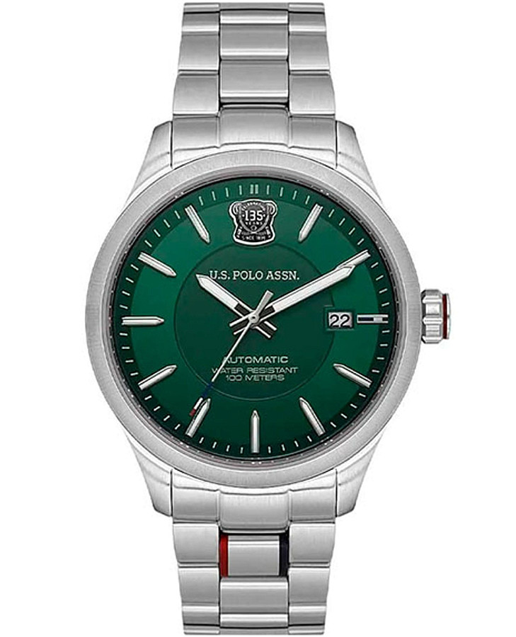 Часы U.S. Polo Assn. USPA1125-01 — мужские, зеленый