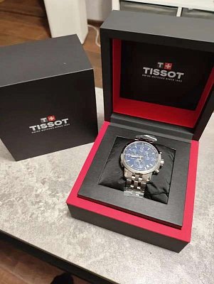 Фото покупателя: Швейцарские наручные часы Tissot PRC 200 Chronograph T114.417.11.047.00 с хронографом