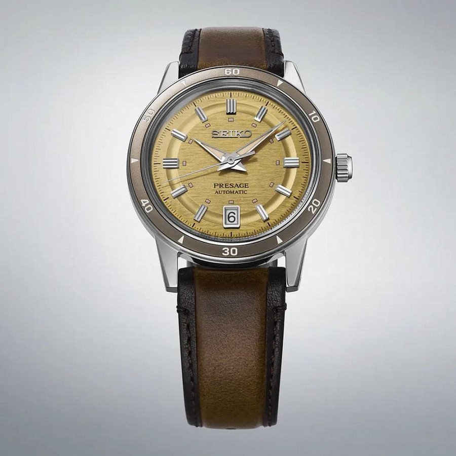 Часы Seiko Presage SRPL75J1 — механические, металл сталь
