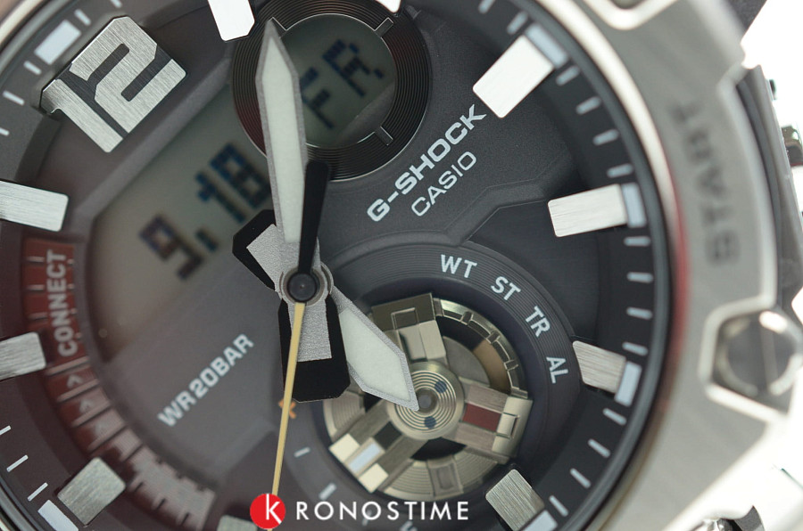 Часы Casio G-Shock GST-B300SD-1A — мужские, серебристый