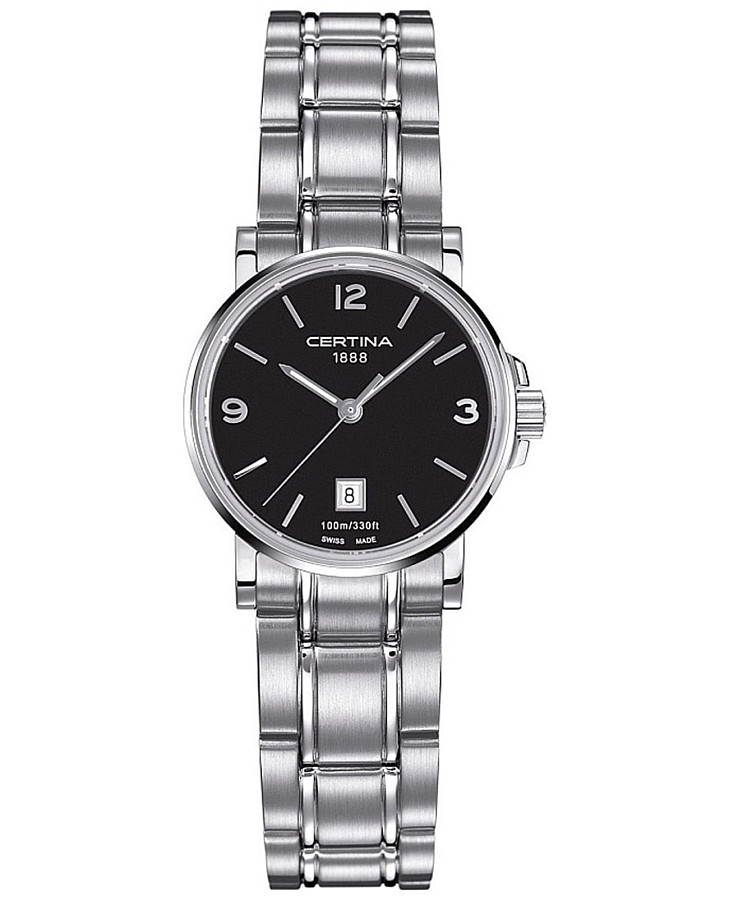 Часы Certina DS Caimano C017.210.11.057.00 — женские, черный