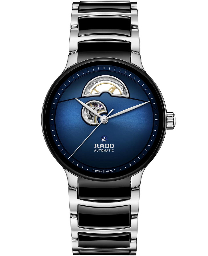 Часы Rado Centrix Automatic Open Heart R30012202 — мужские, синий