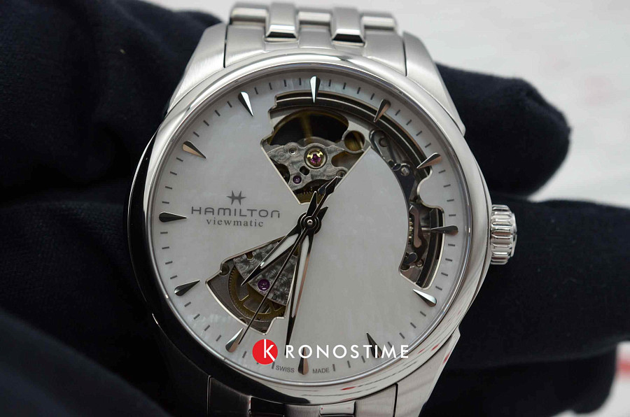 Часы Hamilton Jazzmaster Open Heart Auto H32215190 — металл сталь, Швейцария