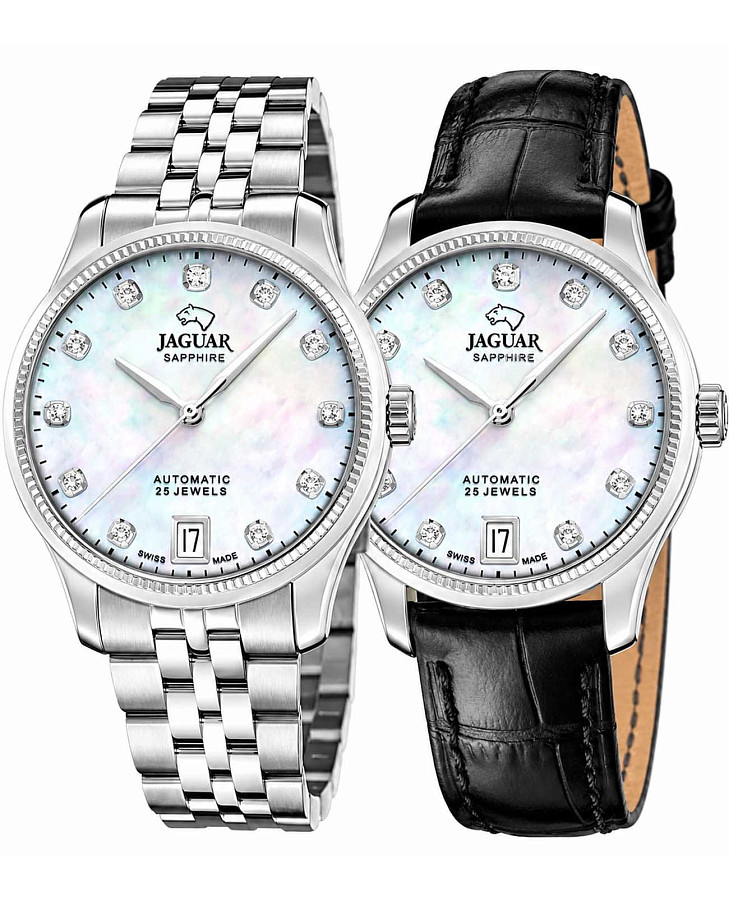 Часы Jaguar Automatic Woman J1000/3 — женские, перламутровый