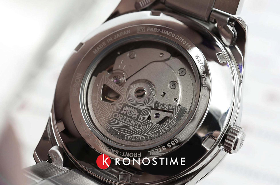 Часы Orient Sun & Moon RA-AK0308L (RN-AK0308L) — мужские, серебристый