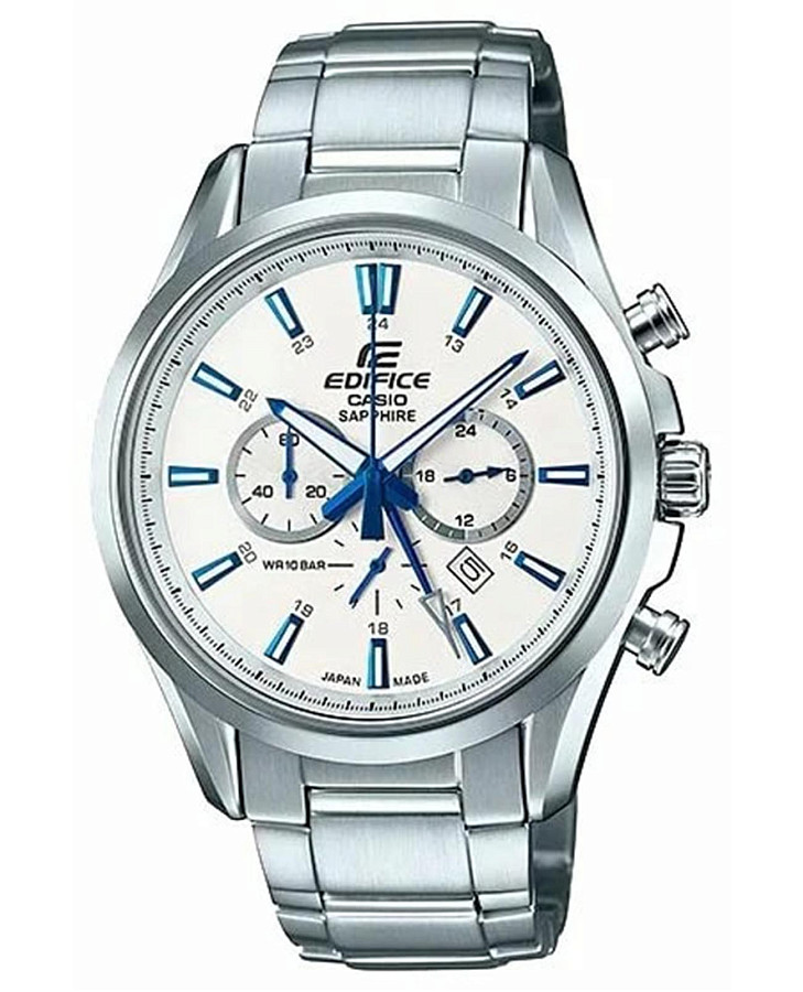 Часы Casio Edifice EFB-504JD-7A — мужские, белый
