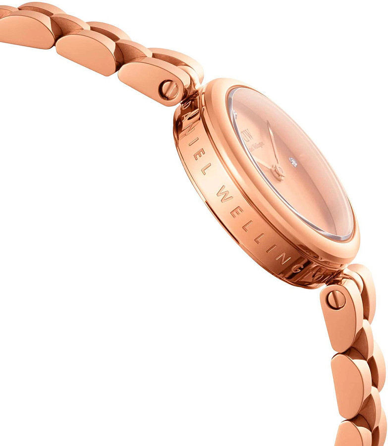 Часы Daniel Wellington Elan Lumine Unitone Rose Gold DW00100720 — сталь металл, Швеция