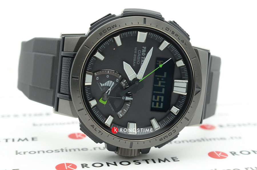 Часы Casio Pro Trek PRW-70Y-1 — полимер, мужские
