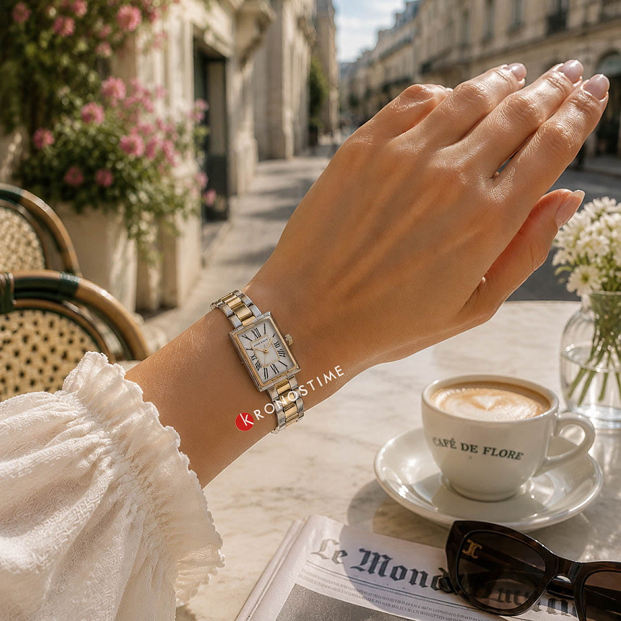 Часы Anne Klein Metals 5115SVTT — нержавеющая сталь с pvd-покрытием, женские