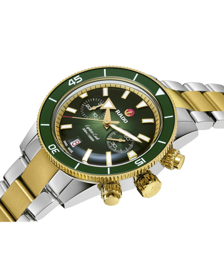 Часы Rado Captain Cook Automatic Chronograph R32151318 — механические, металл сталь