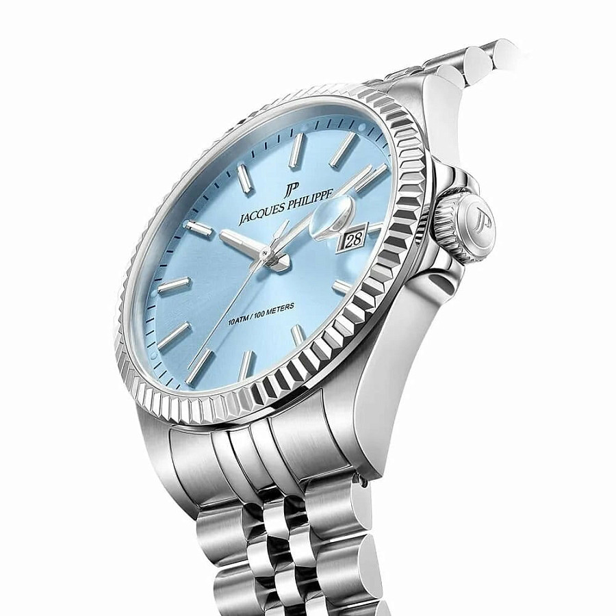 Часы Jacques Philippe Adastra JPQGS5913X6LBV2 — мужские, нержавеющая сталь 316l