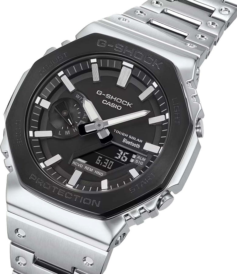 Часы Casio G-Shock GM-B2100BT-1A — металл сталь, Япония