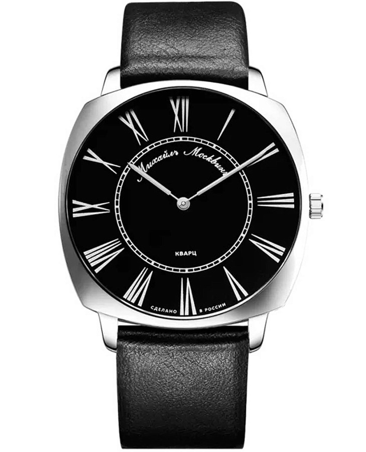 Часы Михаил Москвин Classic 1314B1L2 — мужские, черный