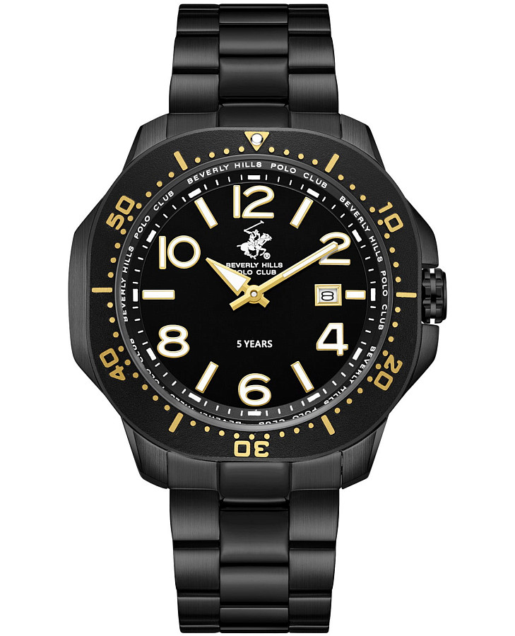 Часы Beverly Hills Polo Club BP3884X.660 — мужские, черный