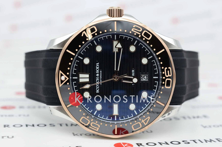 Часы Scotch&Soda SSM.117C — кварцевые, сталь металл