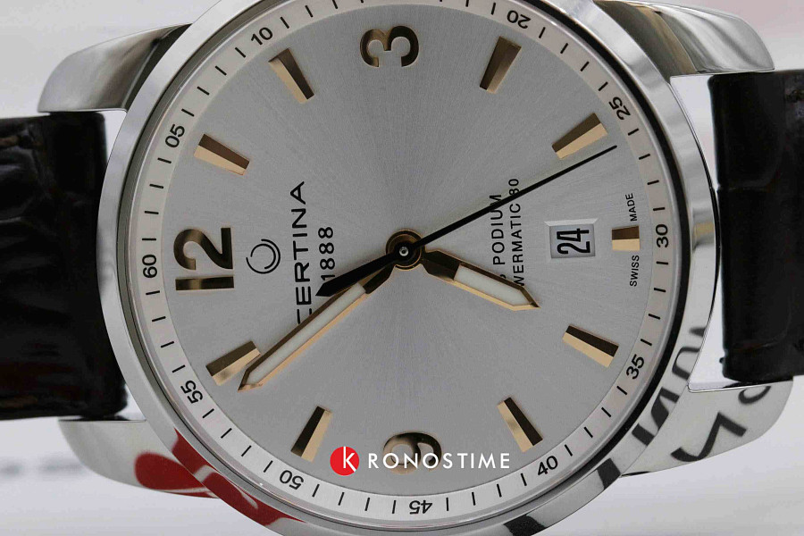 Часы Certina DS Podium C034.407.16.037.01 — мужские, кожаный
