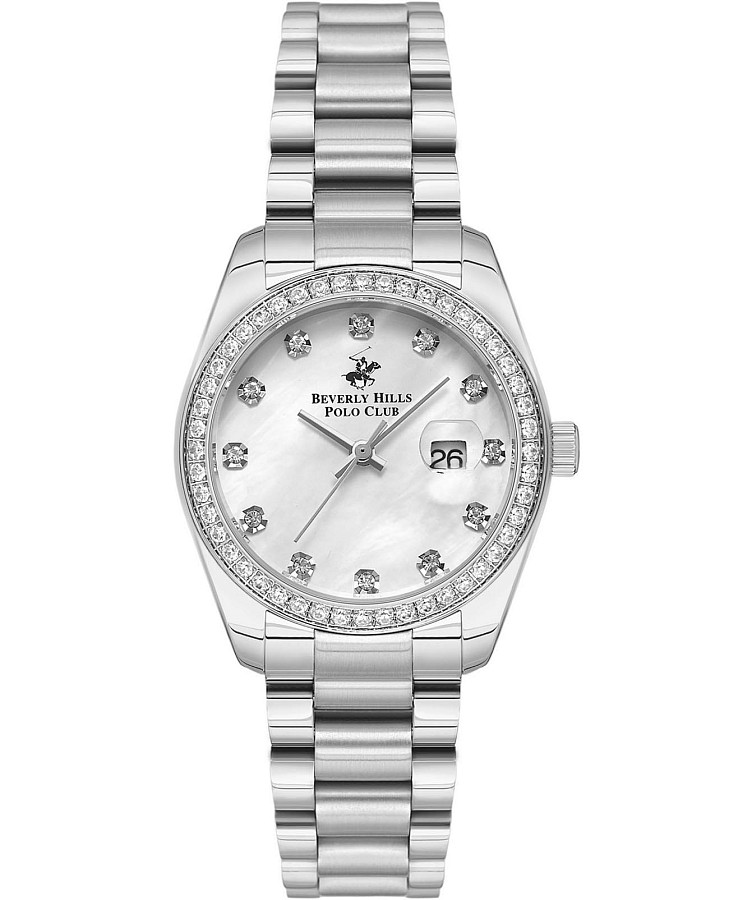 Часы Beverly Hills Polo Club BP3596C.330 — женские, перламутровый