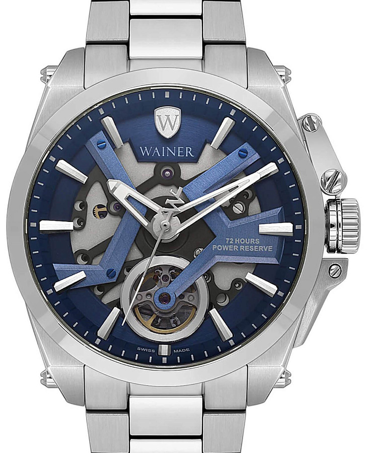Часы Wainer WA.25250-A — механические, металл сталь