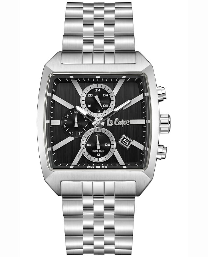 Часы Lee Cooper LC08139.350 — мужские, черный