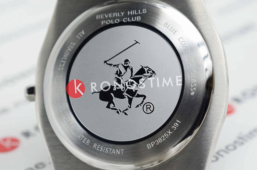 Часы Beverly Hills Polo Club BP3825X.391 — мужские, нержавеющая сталь