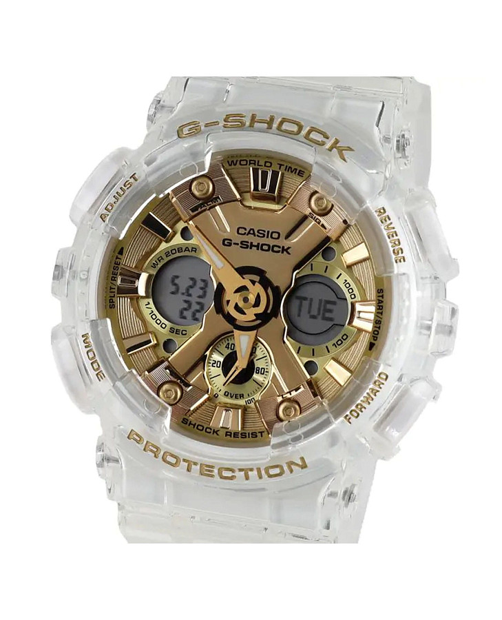 Часы Casio G-Shock GMA-S120SG-7ADR (GMA-S120SG-7AER) — артикул GMA-S120SG-7AER, женские