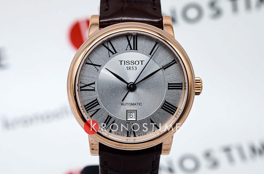 Часы Tissot Carson Premium Automatic Lady T122.207.36.033.00 — Швейцария, механические