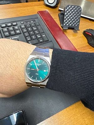 Фото покупателя: Швейцарские наручные часы Tissot PRX T137.410.11.091.00