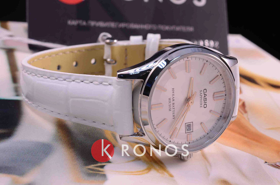 Часы Casio Collection LTS-100L-9A — кварцевые, сталь металл