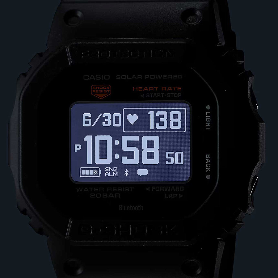 Часы Casio G-Shock DW-H5600-1DR — электронные, Япония, мужские