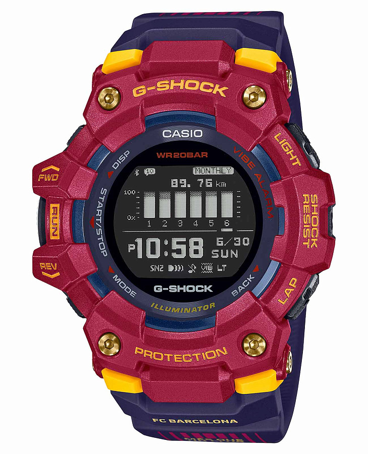 Часы Casio G-Shock GBD-100BAR-4DR (GBD-100BAR-4E) — мужские, черный