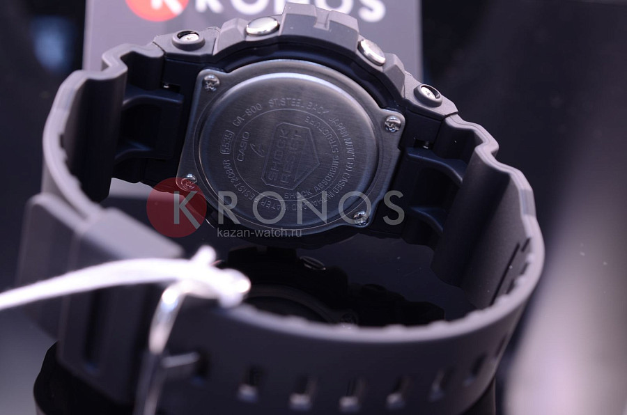 Часы Casio G-Shock GA-800-1A — черный, пластик