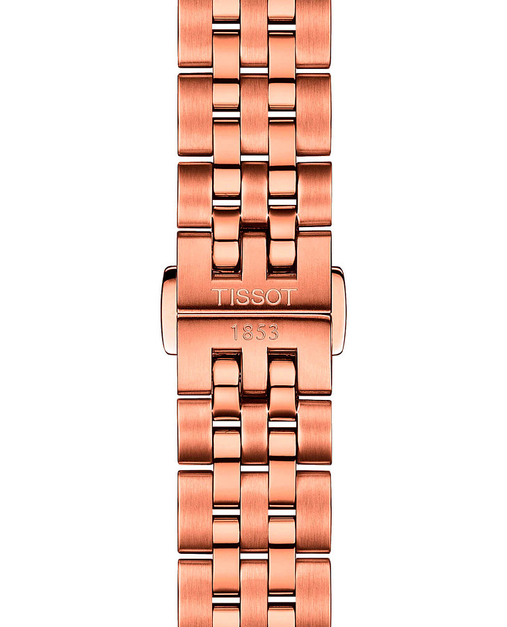Часы Tissot Ballade Powermatic 80 COSC Lady T108.208.33.117.00 — сталь c pvd покрытием, женские