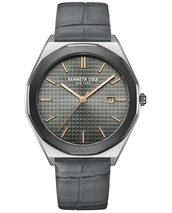 Часы Kenneth Cole Classic KCWGB2234202 — мужские, серый