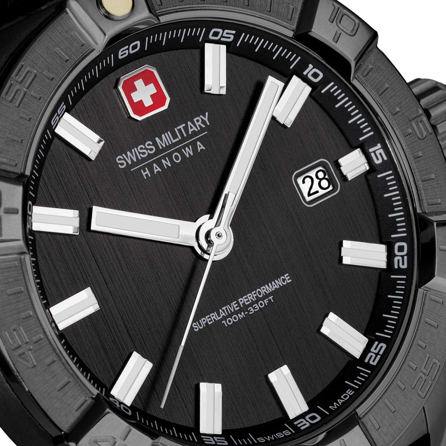 Часы Swiss Military Hanowa Jockworth SMWGB0008030 — сталь металл, Швейцария